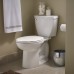 American Standard 3046.016.020 Compact Cadet-3 Elongated Toilet Bowl with Bolt Caps  White (Bowl Only) - B001A09USW
